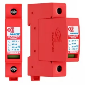 Protetor de surto DPS Clamper anti-raio 275V 45kA classe 2