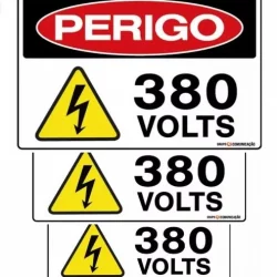 Placas de sinalização