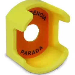 Protetor p botão emergência